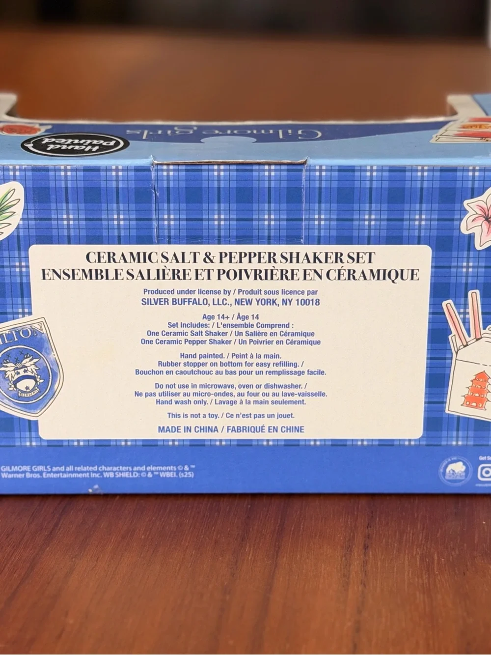 Gilmore girls Ceramic Salt and Pepper Shaker Set